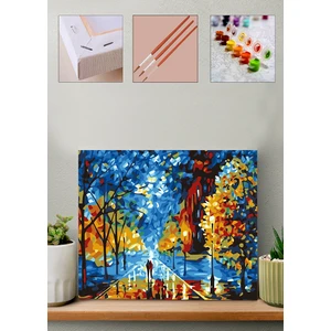 Sonbahar Sayılarla Boyama Seti 40 x 50 cm
