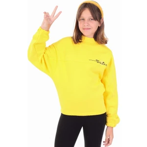 Toontoy Kids Toontoy Kız Çocuk Nakışlı Sweatshirt