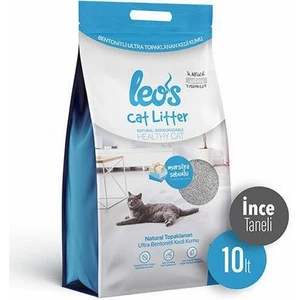 Leos Cat Litter Marsilya Sabunlu İnce Bentonit Kedi Kumu 10 Lt