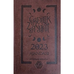 Cadılık Zanaatı Ajandası 2023 (Deri Cilt)