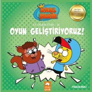 Eksik Parça Yayınları Kral Şakir İlk Okuma Kitabı 26 - Oyun Geliştiriyoruz - Varol Yaşaroğlu
