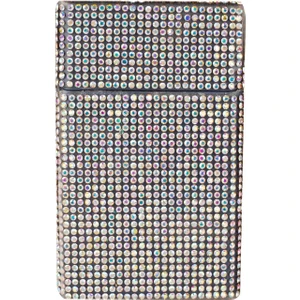Nes Gift Kadın Neon Swarovski Pembe Janjan Taşlı Kalın Sigara Kutusu