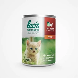 Leos Tavuk Etli Ezme Yavru Kedi Konservesi 24x400 Gr