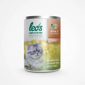 Leos Somon Balıklı Ezme Kedi Konservesi 6x400 Gr