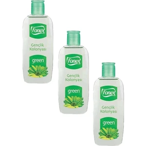 Gençlik Kolonyası Green 160ML x 3 Adet
