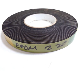 Kapı Pencere Bandı Yapışkan Sünger 2 Mm Kalınlık 20 Mm Genişlik 10 Metre Uzunluk / Eva 2*20