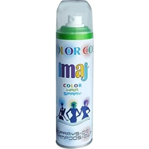 Imaj Renkli Saç Spreyi Yeşil 100 ml