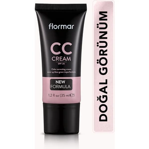Flormar-Koyu Lekeli Ciltlere Özel Mavi ve Mor Renk Dengeleyici Anti-Dark Circles CC Krem (CC03 Pembe Bazlı Ten Rengi) 8690604534722