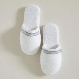 Derin Unisex Terlik Beyaz/Mavi