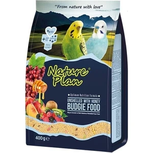 Nature Plan Kabuksuz Muhabbet Kuşu Yemi 400 gr x 5 Adet