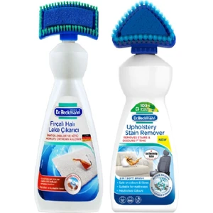 Dr Beckmann 2'li Set (Fırçalı Halı Leke Çıkarıcı -  Koltuk ve Döşemelik Kumaş Leke Çıkarıcı )
