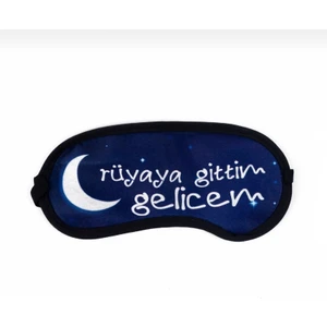 Yıkanabilir Pamuklu Uyku Göz Bandı
