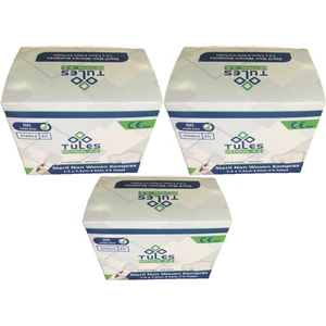 Gaz Kompres 7,5*7,5 cm 4 Katlı 100 Adet - 3 Kutu
