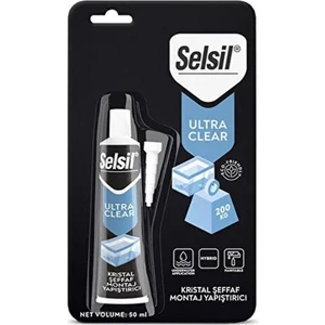 Ultra Clear Montaj Yapıştırıcı Şeffaf 50 ml