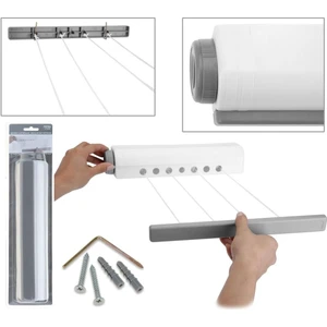 Çek-As Askı Dört Ipli Çamaşır Kurutma Askısı Duvara Monte Kurutmalık