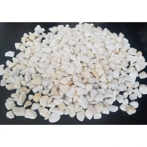 Tarım Beyaz Taş 25 kg 1-2 cm Beyaz Dolomit Taş Dere Taşı Çakıl Taşı Bahçe Süs Taşı Akvaryu
