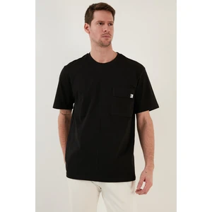 % 100 Pamuk Relaxed Fit Bisiklet Yaka T Shirt Erkek T Shirt 5902605