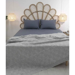 Plaid Gri Çift Kişilik Battaniye 200x220 15005