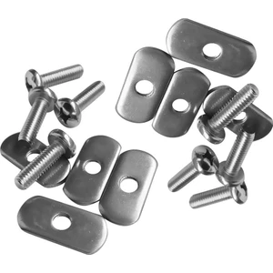 Set 8x Kayaks Kano Kanoları Tekneler Raylar Vidaları ve Track Fındıklar Mount Kayak Aksesuarları 20 Mm. (Yurt Dışından)
