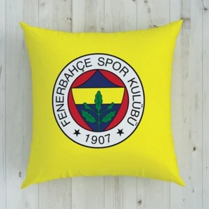 Lisanslı Fenerbahçe 40 x 40 cm Çift Yönlü Kırlent