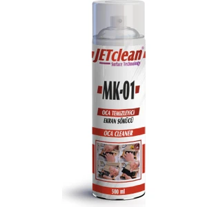 JetClean Mk-01 Oca Sökücü & Ekran Ayırıcı Sprey 500ml