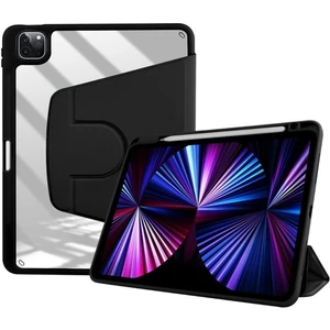 Apple Ipad Pro 11 Inç 2021 / 2022 M1-M2 Kılıf Kalem Bölmeli 360 Dönebilen Kapak