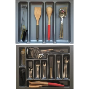 Gör Seç 2li Set 55x49 Düzenleyici Raf 55*49 Kepçelik , Kaşıklık (48X40 A KESİLEBİLİR) Mutfak Organizer Çeyiz