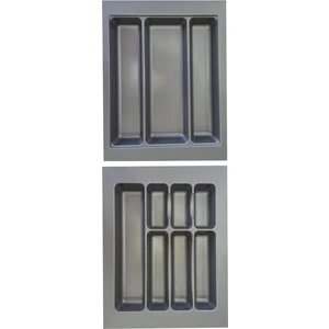 Gör Seç  2'li Set 37X49 cm Mutfak Çekmece Içi Düzenleyici Organizer Kesilebilir Kepçelik Kaşıklık Çeyiz