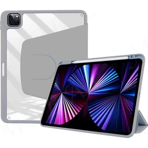 Apple Ipad Pro 11 Inç 2021 / 2022 M1-M2 Kılıf Kalem Bölmeli 360 Dönebilen Kapak