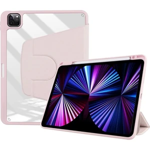 Apple Ipad Pro 11 Inç 2021 / 2022 M1-M2 Kılıf Kalem Bölmeli 360 Dönebilen Kapak