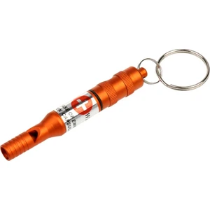 Mini 3 "uzun Hayatta Kalma Düdük Anahtarlık Anahtarlama Kampı Seyahat Sırt Çantası Turuncu