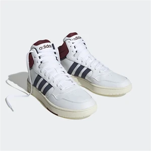 Adidas Hoops 3.0 Mıd Beyaz Erkek Spor Ayakkabı HP7895
