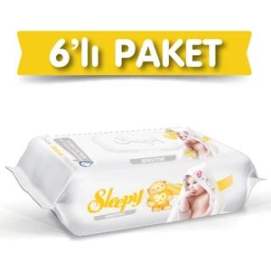 Sensitive Islak Havlu 6 x 90'lı