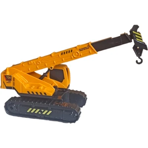 PopŞeker Oyuncak Iş Makinesi Teleskopik Vinç 360 Derece Dönebilen Plastik Hareketli Sürtmeli 28CM. Vinç