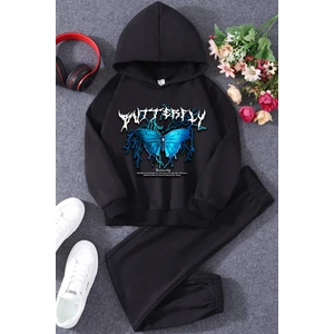 Çocuk Blue Butterfly Eşofman Takımı