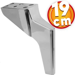 Lüks Mobilya Kanepe Sehpa Tv Ünitesi Koltuk Ayağı 19 cm Krom Baza Ayak
