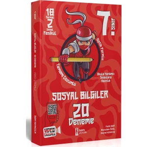 İSEM Yayıncılık 7. Sınıf Sosyal Bilgiler 20 Deneme