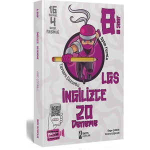 İSEM Yayıncılık 8. Sınıf İngilizce 20 Deneme
