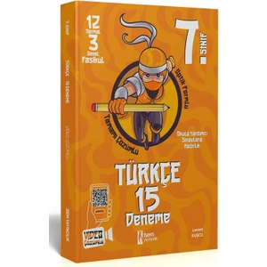 İSEM YAYINLARI 7 SNF TÜRKÇÖE 15 DNM