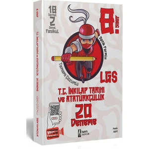 İSEM Yayıncılık 8. Sınıf İnkılap Tarihi 20 Deneme