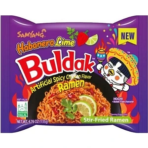 Buldak Habanero Lime Hot Chicken Flavor 135 G