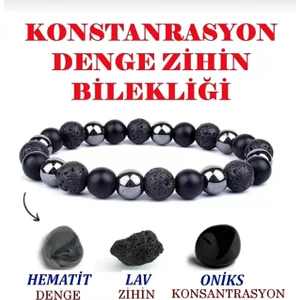 Doğaltaş Denge ve Zihin Unisex Bileklik