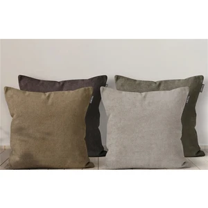 4'lü Kadife Dokulu Kırlent Kılıfı Renkli