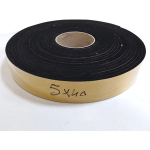 Kapı Pencere Bandı Yapışkan Sünger 5 Milim Kalınlık 40 Milim Genişlik 10 Metre Uzunluk / Eva-5*40