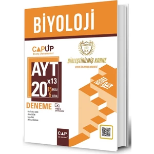 Çap Yayınları AYT Biyoloji 20 x 13 Up Deneme