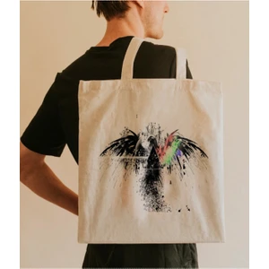 Pink Floyd Dark Side Of The Moon Tasarımlı Bez Çanta