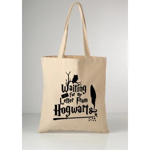 Hogwarts Harry Potter Tasarımlı Bez Çanta