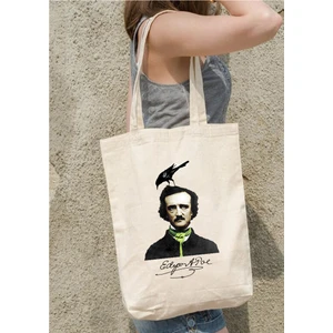 Edgar Allan Poe Tasarımlı Bez Çanta