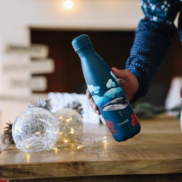 Qwetch QD3466 Balina Desenli Isı Yalıtımlı 500ML Termos - Fiyatı