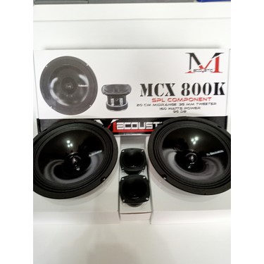 Macoustic Spl Component MCX-800K - 20CM Midrange + 8cm Fiyatı